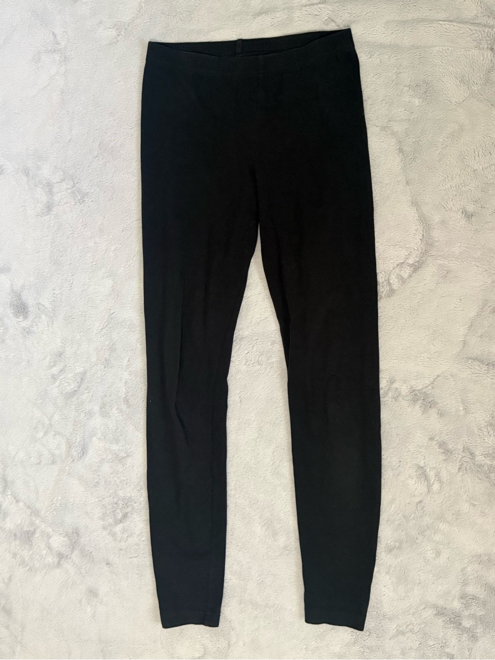 American Apparel Cotton Spandex High Waist Leggings Black Size XS
